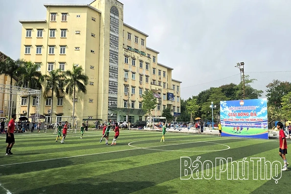 Sôi nổi Giải bóng đá Nhi đồng tỉnh năm 2026