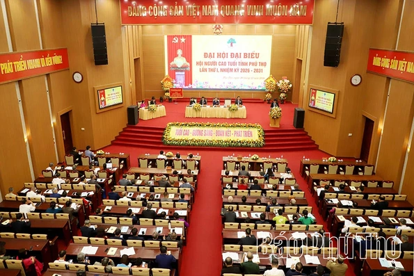 Phiên làm việc thứ nhất Đại hội đại biểu Hội Người cao tuổi tỉnh Phú Thọ nhiệm kỳ 2026 - 2031