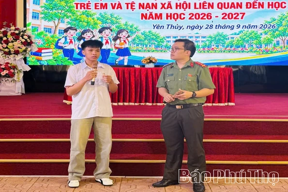 Yên Thủy xây dựng địa bàn không ma túy