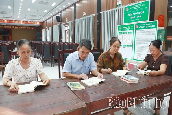Lan tỏa văn hóa đọc ở Hội Thịnh