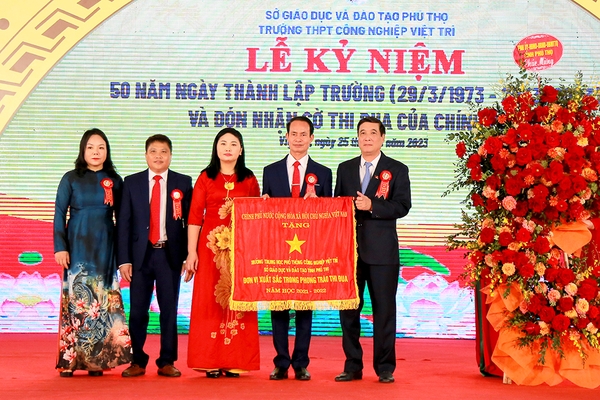 Viet Tri Industrial High School celebrating its 50th anniversary