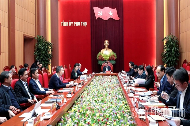 Ban Thường vụ Tỉnh ủy cho ý kiến về các dự án trọng điểm và điều hành ngân sách