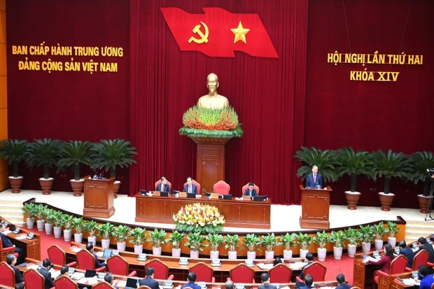 Khai mạc Hội nghị lần thứ 2 Ban Chấp hành Trung ương Đảng khóa XIV