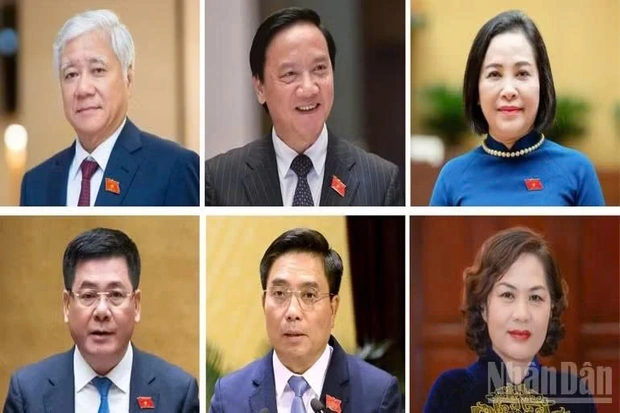 Bầu 6 Phó Chủ tịch Quốc hội và lãnh đạo các cơ quan thuộc Quốc hội