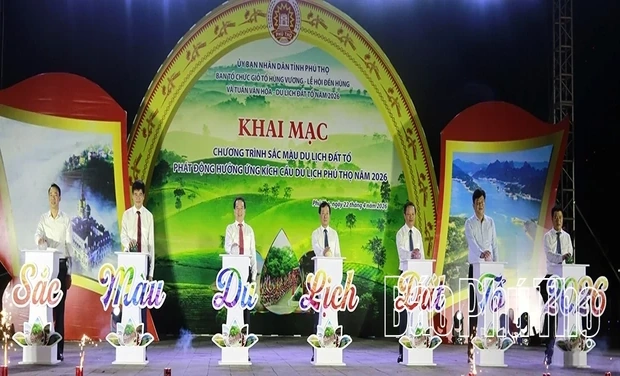 Opening of “Colors of Ancestral Land Tourism” Program and 2026 Phu Tho Tourism Stimulus Launch