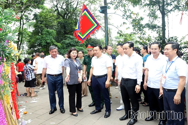 Phú Thọ sẵn sàng cho Lễ dâng hương tưởng niệm các Vua Hùng vào sáng 10/3 âm lịch