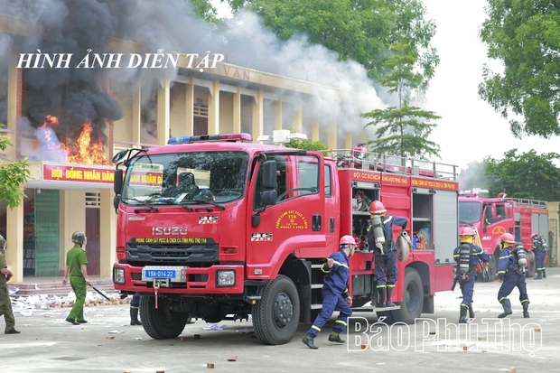 Khai mạc Diễn tập tác chiến xã Đồng Lương trong khu vực phòng thủ năm 2026