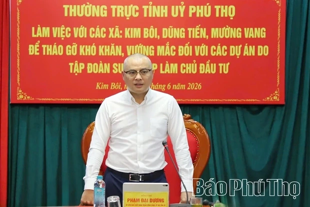 Provincial Party Standing Committee Directs Breaking Bottlenecks for Sun Group’s Mega-Project Portfolio