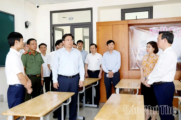 Phú Thọ sẵn sàng cho Kỳ thi tốt nghiệp THPT năm 2026