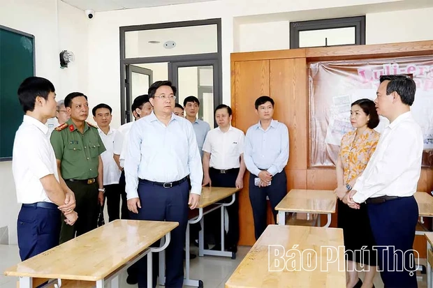 Phú Thọ sẵn sàng các điều kiện cho kỳ thi tốt nghiệp THPT năm 2026