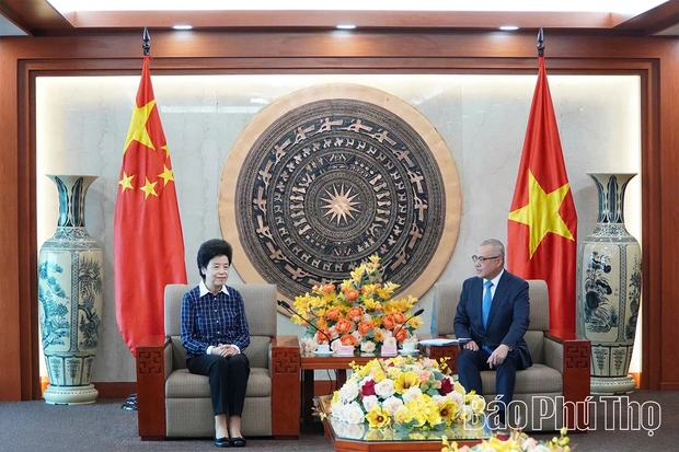 Phú Thọ mong muốn mở rộng hợp tác toàn diện với các địa phương Trung Quốc