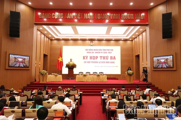 Sáng nay, HĐND tỉnh Phú Thọ khóa XX khai mạc kỳ họp thường lệ giữa năm