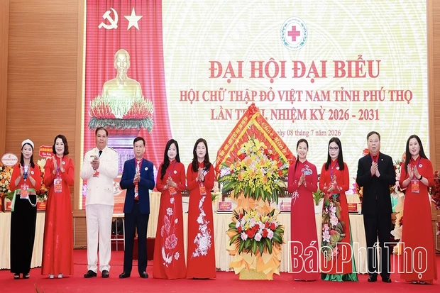 Đại hội Đại biểu Hội Chữ thập đỏ Việt Nam tỉnh Phú Thọ lần thứ I, nhiệm kỳ 2026-2031