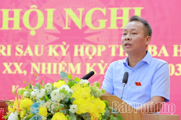 Đại biểu HĐND tỉnh tiếp xúc cử tri sau Kỳ họp thứ Ba, nhiệm kỳ 2026-2031