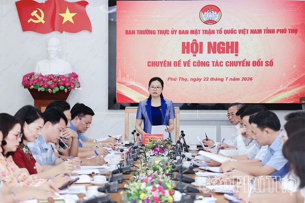 Phú Thọ đẩy mạnh chuyển đổi số trong hệ thống Mặt trận Tổ quốc