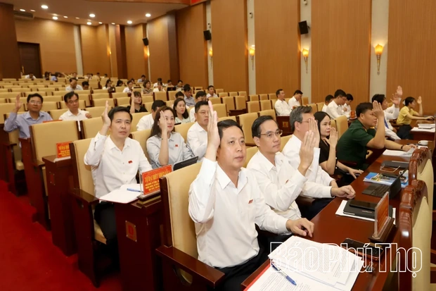 HĐND tỉnh Phú Thọ khóa XX thông qua 9 nghị quyết chuyên đề và bế mạc Kỳ họp thứ Tư