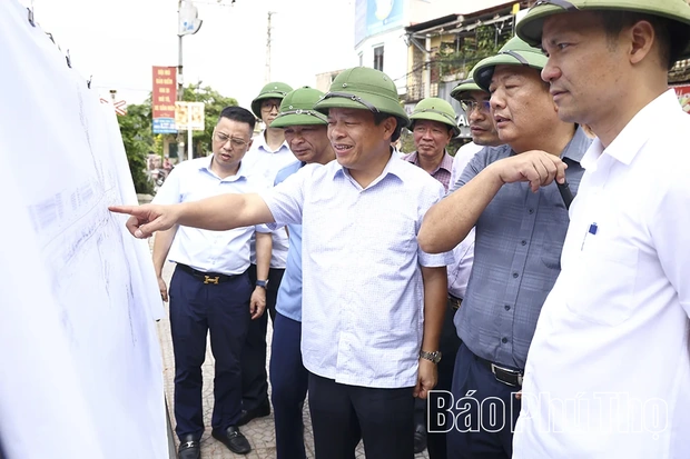 Kiểm tra tiến độ giải phóng mặt bằng Dự án đường sắt Lào Cai - Hà Nội - Hải Phòng