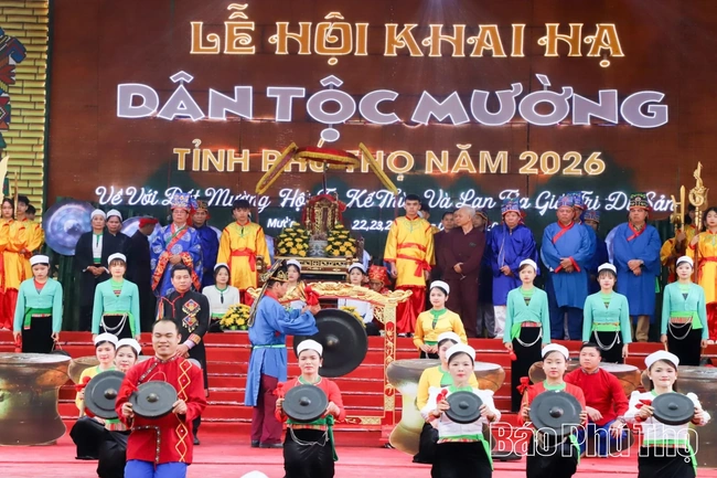 Lễ hội Khai hạ dân tộc Mường tỉnh Phú Thọ năm 2026