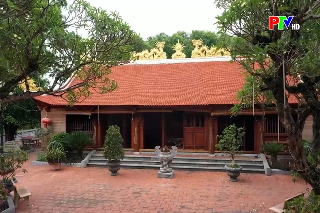 Ngoi temple a sacred site dedicated to general Le Thi Ngoc Trinh