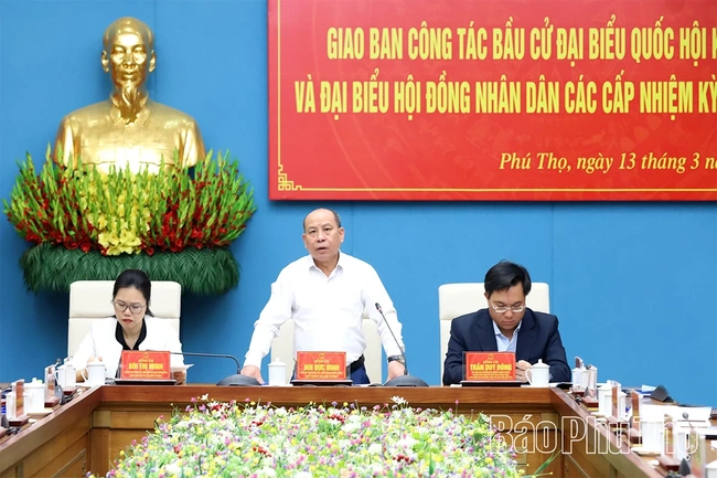 Tăng cường kiểm tra, giám sát, nắm bắt tình hình, tổ chức thành công cuộc bầu cử đại biểu Quốc hội và đại biểu HĐND các cấp nhiệm kỳ 2026-2031