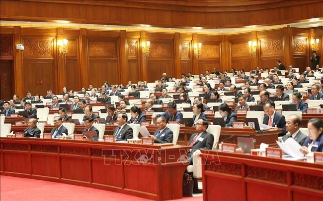 Quốc hội Lào phê duyệt nguyên tắc tuyến đường sắt kết nối Việt Nam