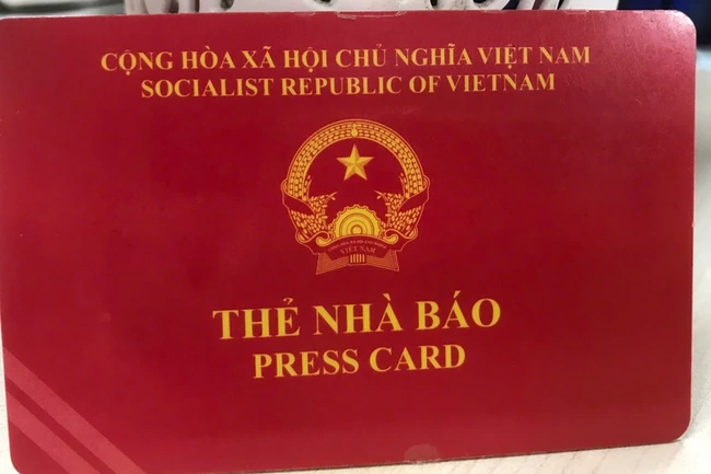 Gia hạn sử dụng Thẻ nhà báo kỳ hạn 2021 - 2025 đến hết ngày 30/6/2026