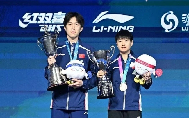 Wang Chuqin lần đầu vô địch World Cup bóng bàn