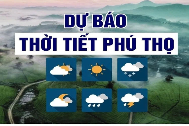 Dự báo thời tiết tỉnh Phú Thọ từ đêm 1/5 đến ngày 3/5