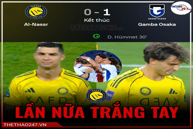 Ronaldo im tiếng, Al Nassr thua đau ở chung kết Champions League châu Á