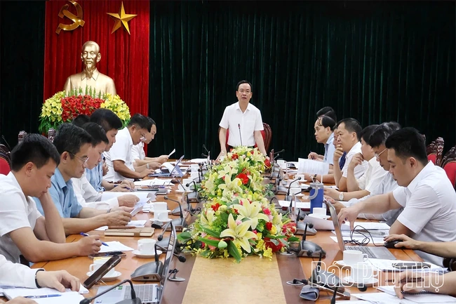 Tăng tốc giải ngân vốn đầu tư công các dự án khu vực Hòa Bình