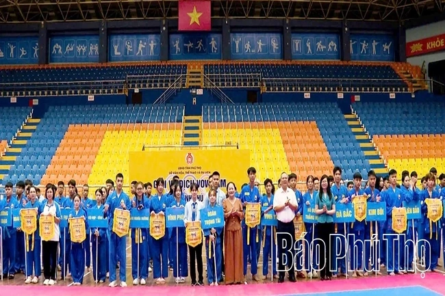 Nearly 100 Athletes Compete in the Phu Tho Province Vovinam Club Championship