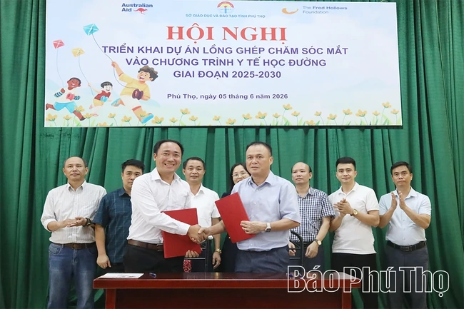 Triển khai dự án lồng ghép chăm sóc mắt vào chương trình y tế học đường, giai đoạn 2025 - 2030