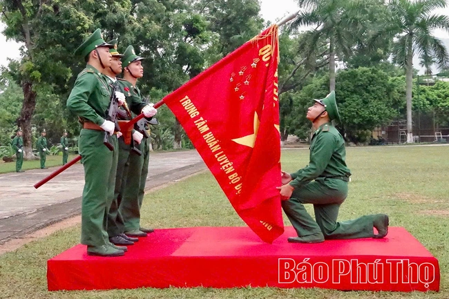 Trung tâm Huấn luyện Bộ đội Biên phòng tổ chức Lễ tuyên thệ chiến sĩ mới năm 2026