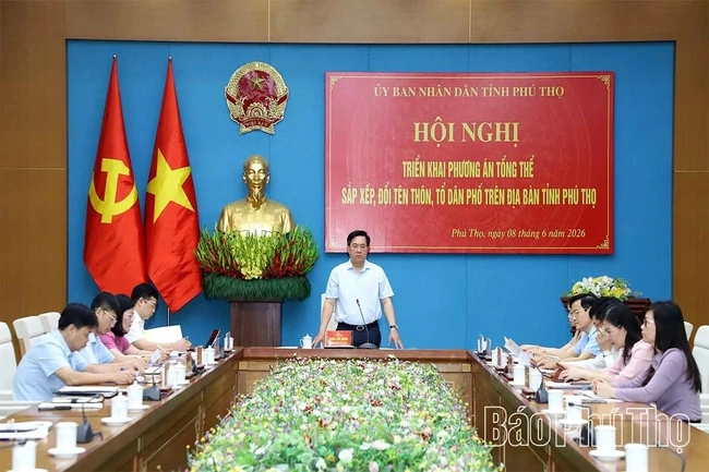 Phu Tho Deploys Master Plan for Village Consolidation: High Political Resolve with a Citizen-Centric Core