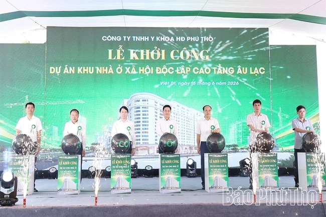 Khởi công Dự án Khu nhà ở xã hội độc lập cao tầng Âu Lạc