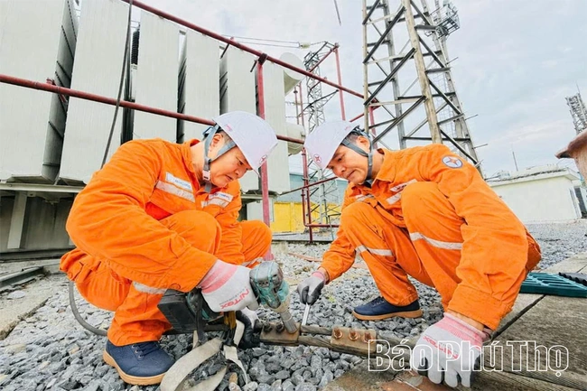 Tăng cường xử lý khiếm khuyết thiết bị, nâng cao độ tin cậy vận hành lưới điện 110kV