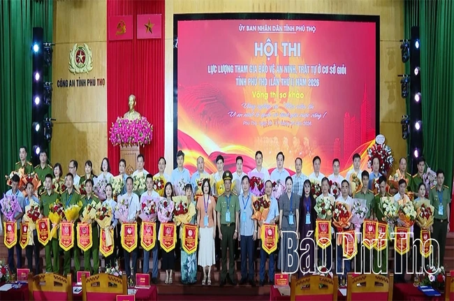 Ngày hội của lực lượng tham gia bảo vệ an ninh, trật tự ở cơ sở
