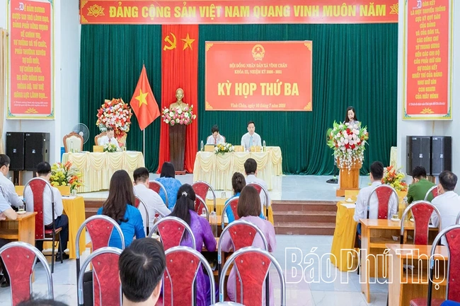 HĐND xã Vĩnh Chân tổ chức Kỳ họp thứ Ba, nhiệm kỳ 2026 - 2031