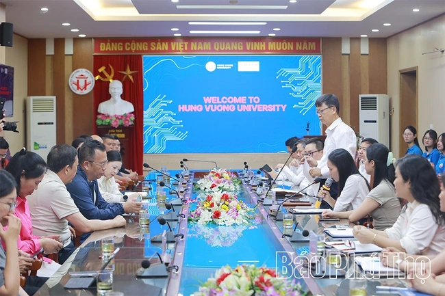 Amata Phú Thọ khảo sát nguồn nhân lực chất lượng cao trên địa bàn tỉnh&nbsp;