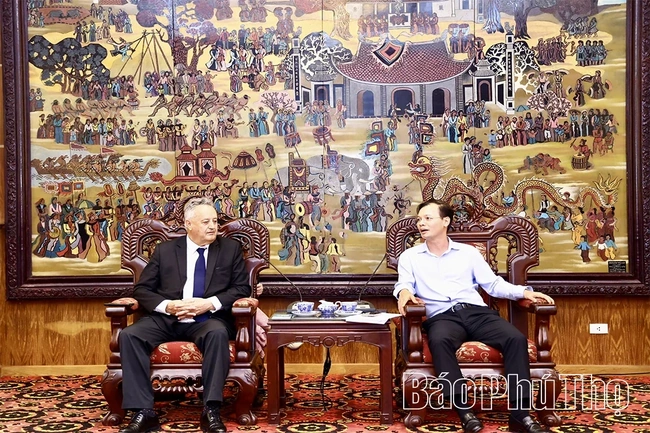 Brazilian Business Delegation Explores Investment Opportunities in Phu Tho