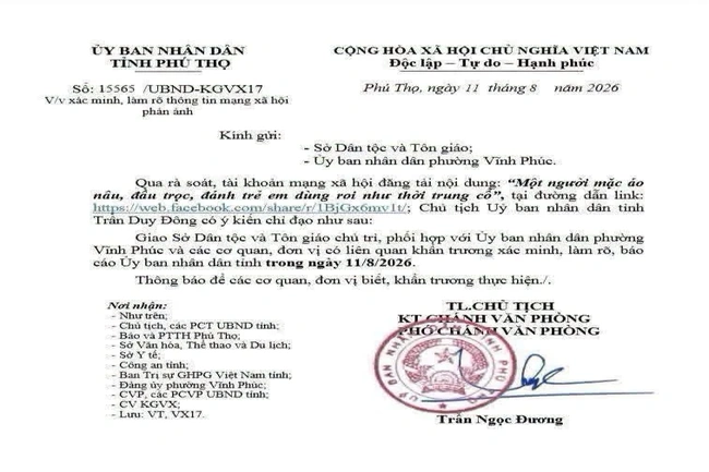 Khẩn trương xác minh, làm rõ thông tin mạng xã hội phản ánh