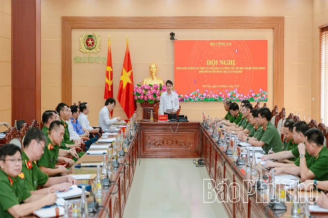 Tổng kết công tác đặc xá, tái hòa nhập cộng đồng đối với người được đặc xá năm 2026