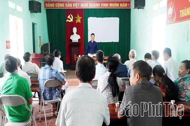 Đổi mới sinh hoạt chi bộ ở Tam Sơn:&nbsp;Khi chuyển đổi số thấm sâu vào từng thôn