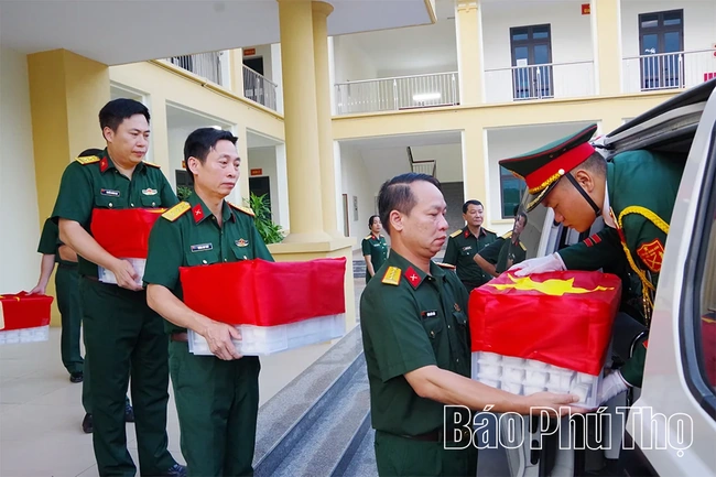 Hoàn thành bàn giao 100% mẫu hài cốt liệt sỹ đợt 1, phục vụ giám định ADN