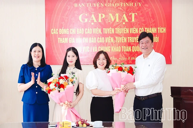Gặp mặt, biểu dương báo cáo viên, tuyên truyền viên giỏi năm 2026