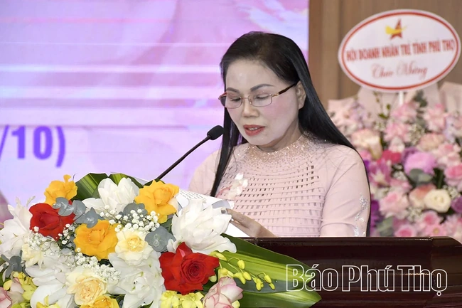 Hội Nữ doanh nhân tỉnh Phú Thọ củng cố tổ chức, kết nối, đồng hành cùng hội viên