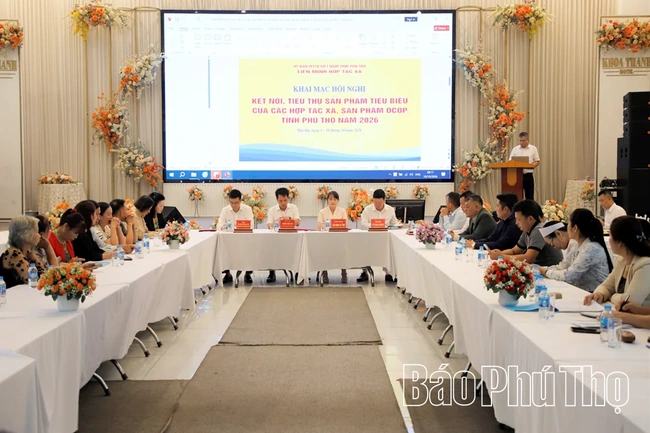 Kết nối tiêu thụ sản phẩm tiêu biểu và sản phẩm OCOP tỉnh Phú Thọ