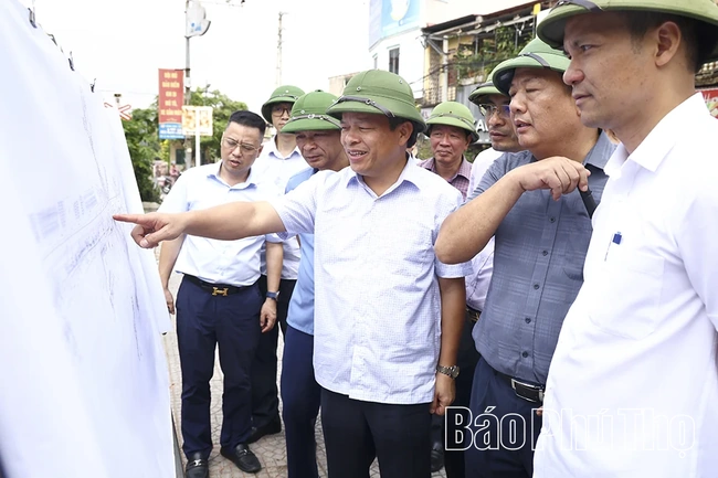 Kiểm tra tiến độ giải phóng mặt bằng Dự án đường sắt Lào Cai - Hà Nội - Hải Phòng