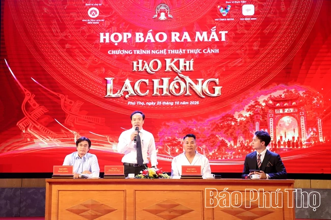 Chương trình nghệ thuật thực cảnh “Hào khí Lạc Hồng” dự kiến ra mắt trong 2 đêm 21/11 và 23/11