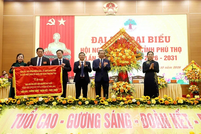 Đại hội Đại biểu Hội Người cao tuổi tỉnh Phú Thọ lần thứ I, nhiệm kỳ 2026 – 2031